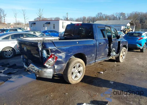 2014 Ram 1500 Big Horn from USA, damaged, VIN 1C6RR7GT7ES158554